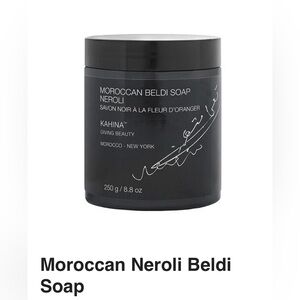Moroccan Neroli Beldi Soap - Black